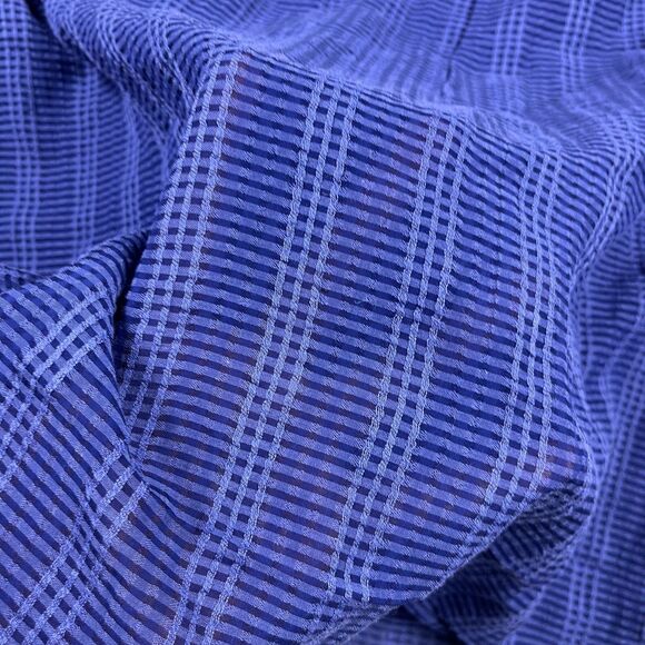 Anthropologie Conditions Apply Dress Small Blue Peasant Boho Tassel Sleeve Tunic - Picture 12 of 13